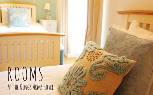 Dining at the Kings Arms, Abergavenny
